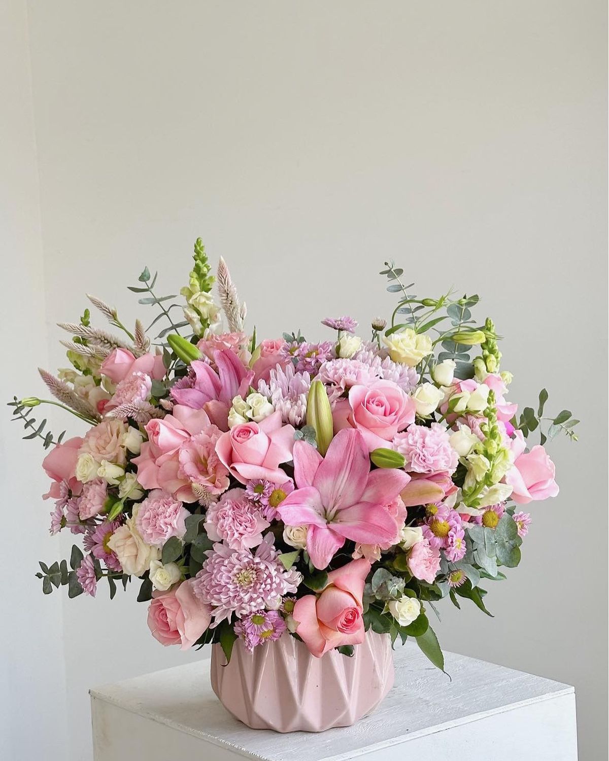 Seasonal floral arrangement